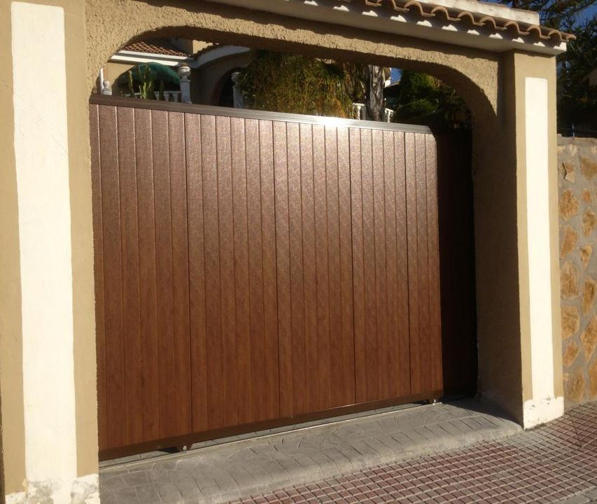 Puertas Automáticas Pastor, S.L. puerta corredera de madera